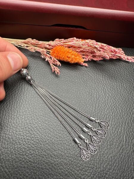 Özel Tasarım Gümüş Püskül