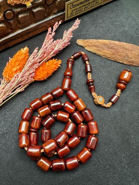 Kapsül Model Kınalı  Sade Kuka Tesbih