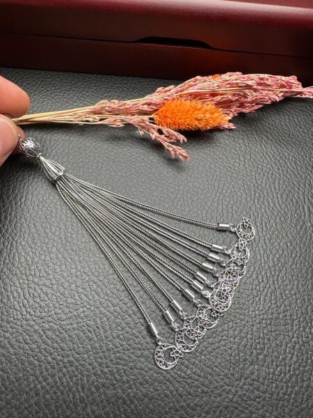 Özel Tasarım Gümüş Püskül