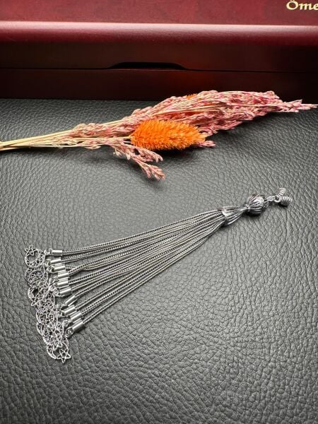 Özel Tasarım Gümüş Püskül