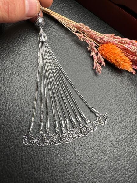 Özel Tasarım Gümüş Püskül