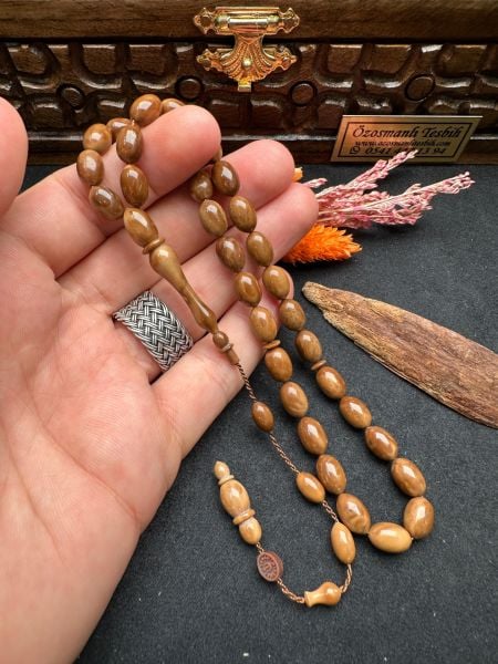 Badem Model Sade Kuka Tesbih