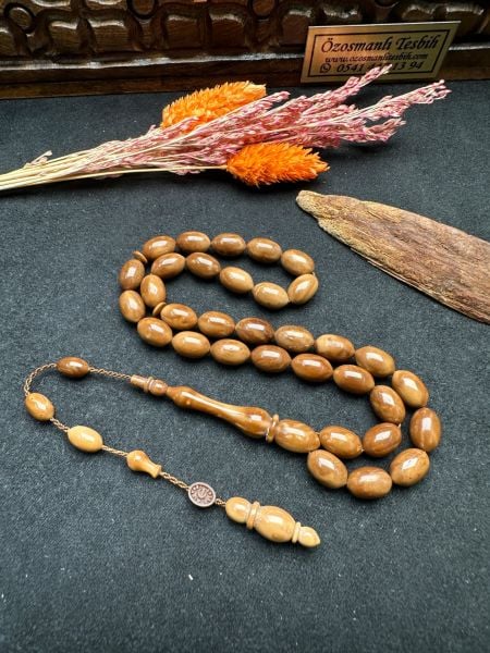 Badem Model Sade Kuka Tesbih