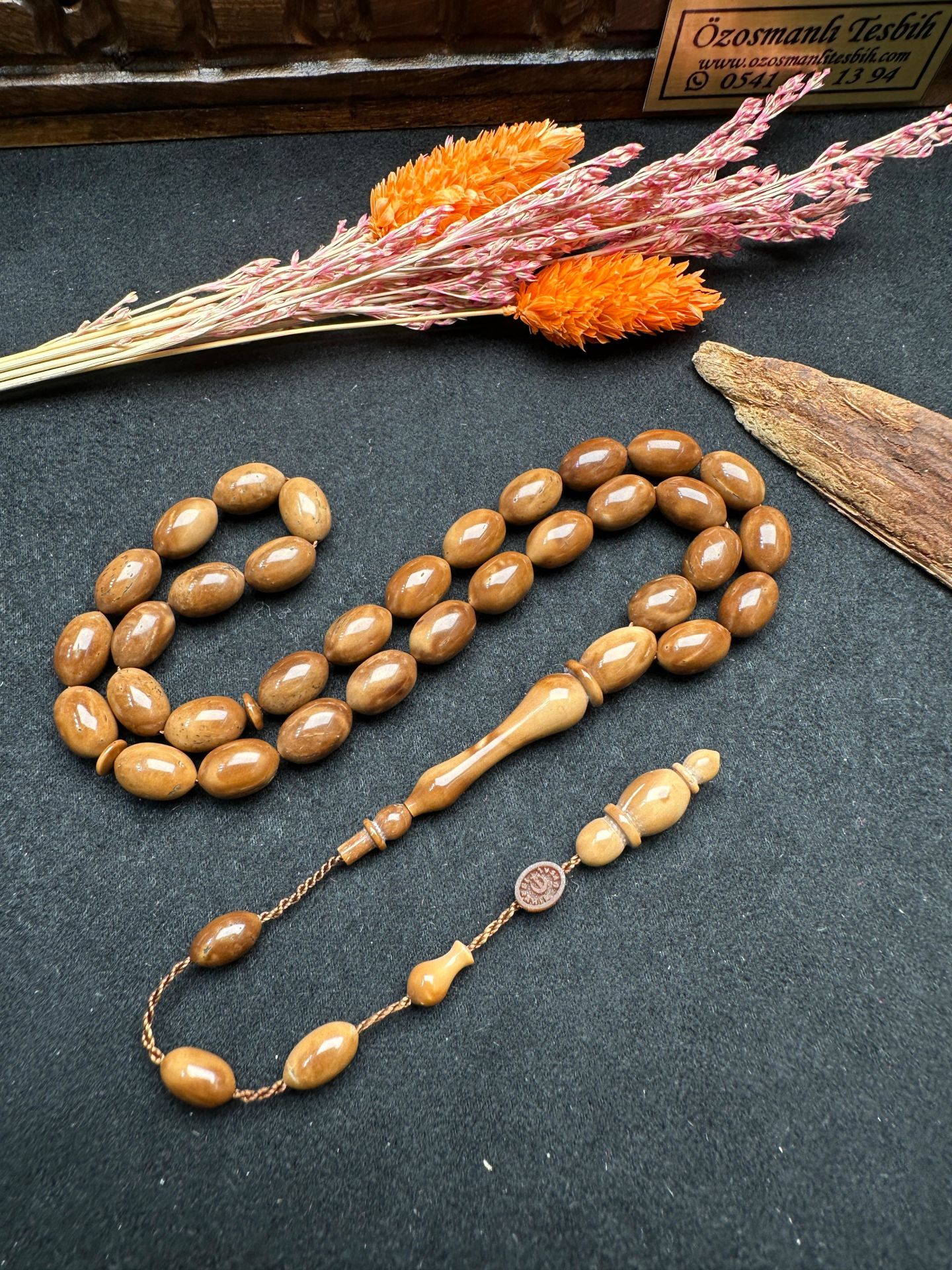 Badem Model Sade Kuka Tesbih