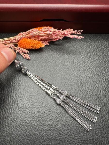 Özel Tasarım Gümüş Püskül