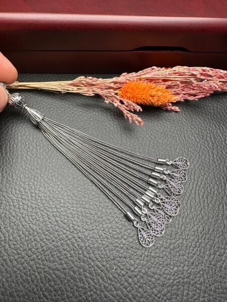 Özel Tasarım Gümüş Püskül