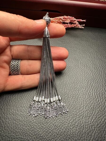 Özel Tasarım Gümüş Püskül