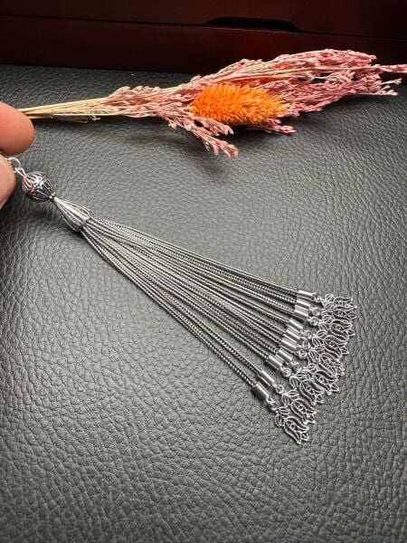 Özel Tasarım Gümüş Püskül