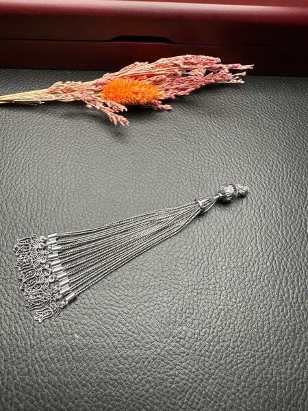 Özel Tasarım Gümüş Püskül