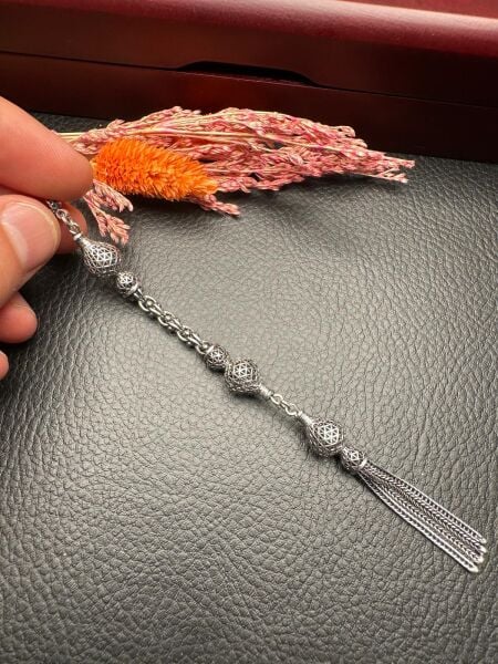 Özel Tasarım Gümüş Püskül