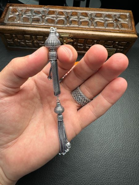 Özel Tasarım Gümüş Püskül