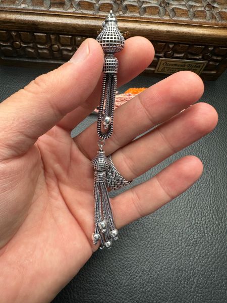 Özel Tasarım Gümüş Püskül