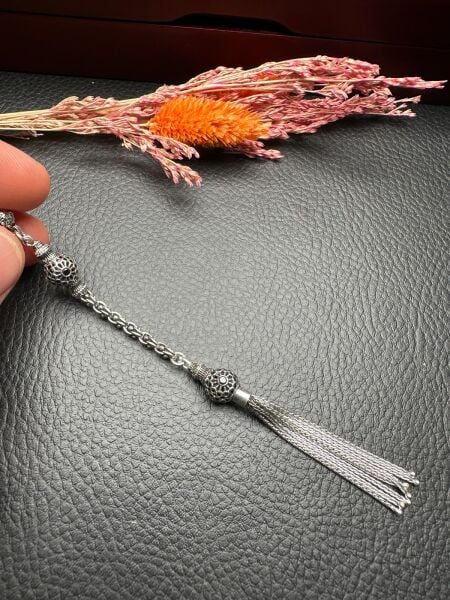 Özel Tasarım Gümüş Püskül