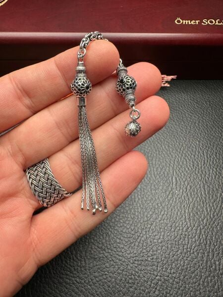 Özel Tasarım Gümüş Püskül