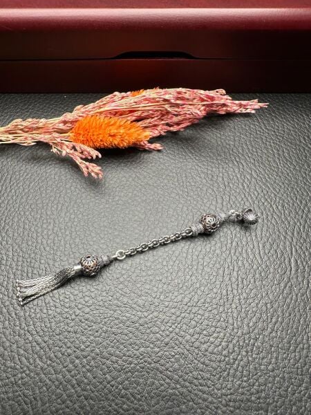 Özel Tasarım Gümüş Püskül