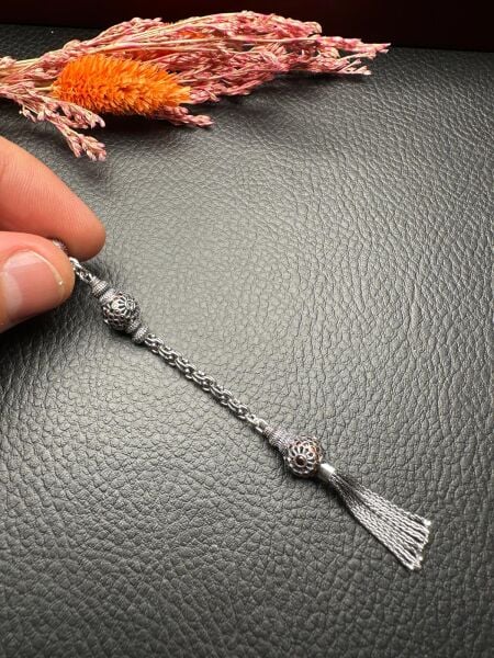 Özel Tasarım Gümüş Püskül