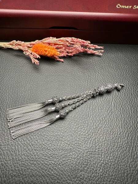 Özel Tasarım Gümüş Püskül