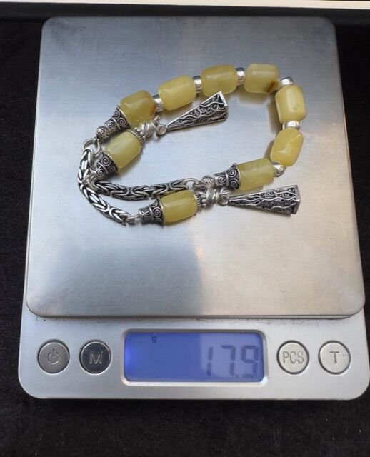 Kapsül Model Zaza Damla Kehribar Tesbih