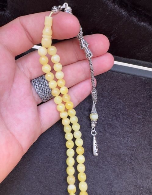 99'luk Küre Model Baltık Damla Kehribar Tesbih