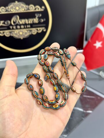 Badem Model Sade Kafur Ağacı Tesbih