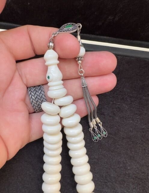 Basık Model Deve Kemiği Tesbih