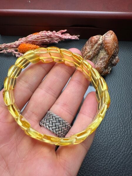 Damla Kehribar Bileklik