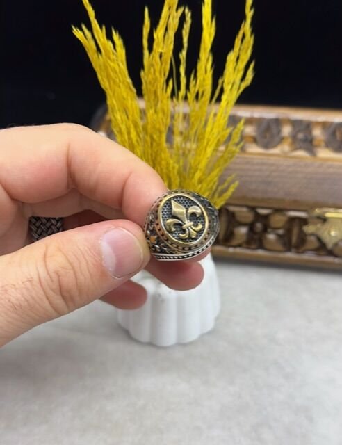 Özel Tasarım 925 Ayar Gümüş Erkek Yüzük