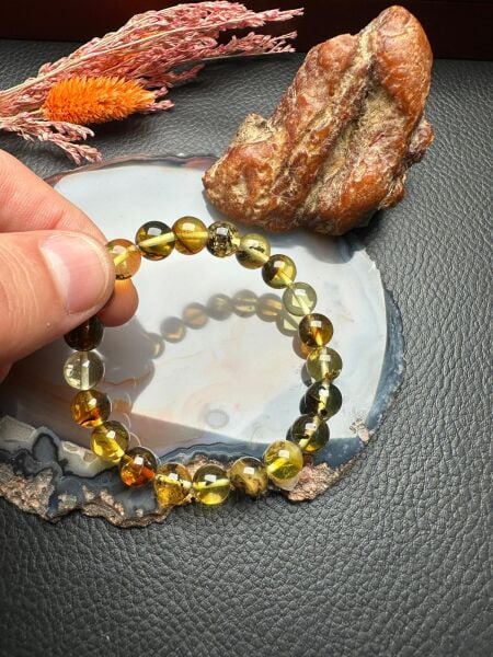 Damla Kehribar Bileklik