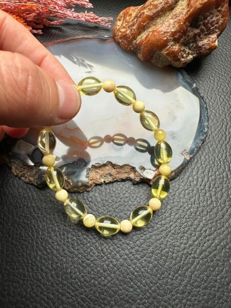 Damla Kehribar Bileklik