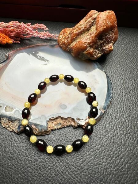 Damla Kehribar Bileklik