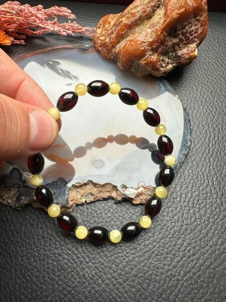 Damla Kehribar Bileklik