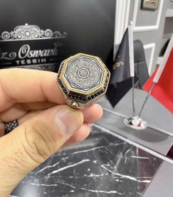 Özel Tasarım 925 Ayar Gümüş Erkek Yüzük