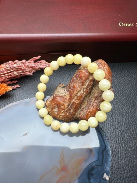 Damla Kehribar Bileklik