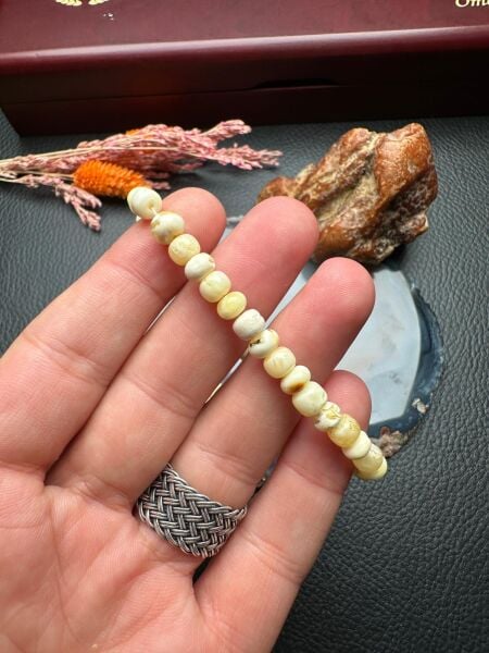 Damla Kehribar Kolye ve Bileklik Set