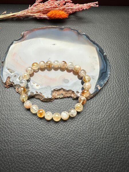 Sitrin Doğal Taş Bileklik