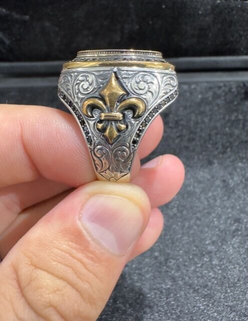 Özel 925 Ayar Gümüş Erkek Yüzük