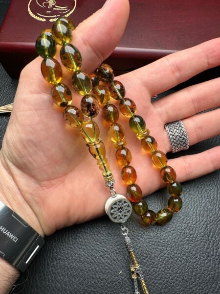 Rus Kaya Damla Kehribar Tesbih