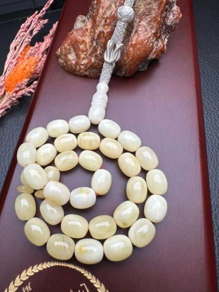 Rus Kaya Damla Kehribar Tesbih