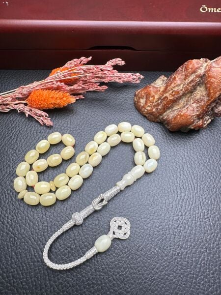 Rus Kaya Damla Kehribar Tesbih