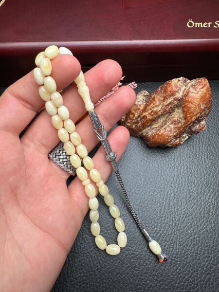 Rus Kaya Damla Kehribar Tesbih