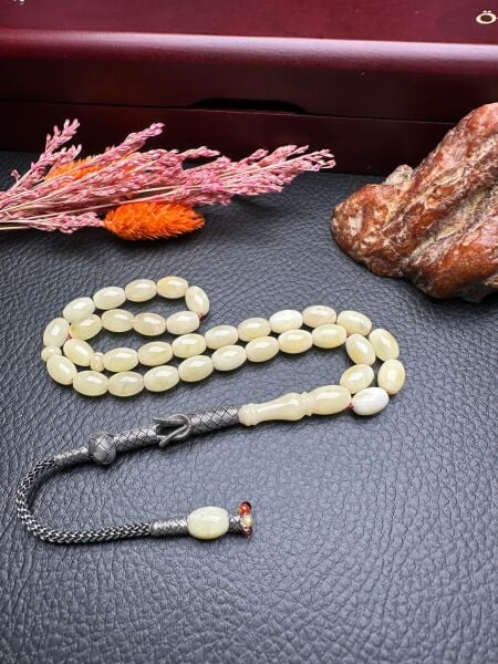 Rus Kaya Damla Kehribar Tesbih