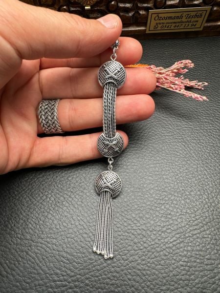 Özel Tasarım  Gümüş Püskül