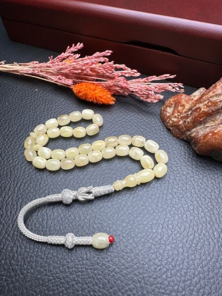 Rus Kaya Damla Kehribar Tesbih