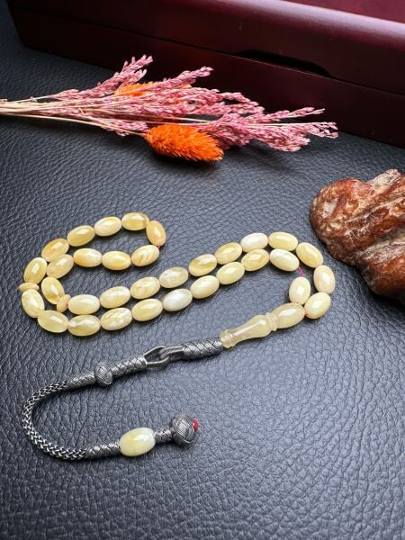 Rus Kaya Damla Kehribar Tesbih