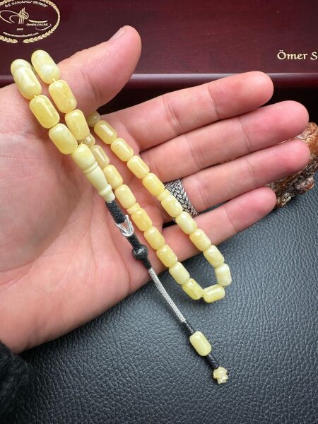 Rus Kaya Damla Kehribar Tesbih