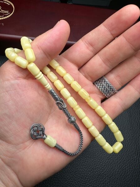 Rus Kaya Damla Kehribar Tesbih