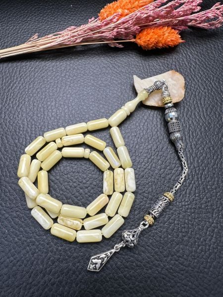 Rus Kaya Damla Kehribar Tesbih