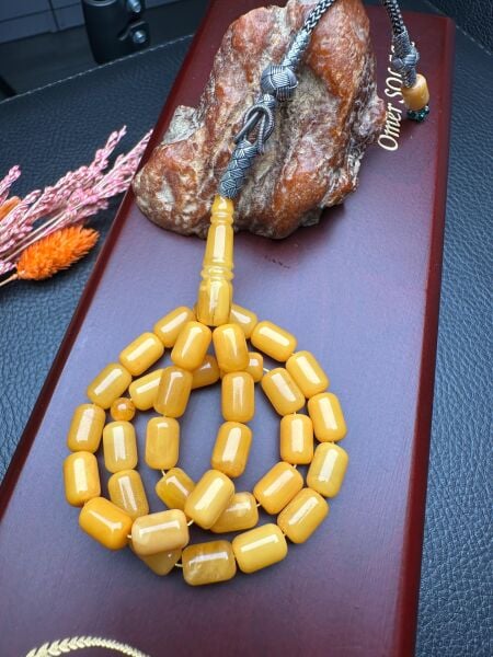 Rus Kaya Damla Kehribar Tesbih