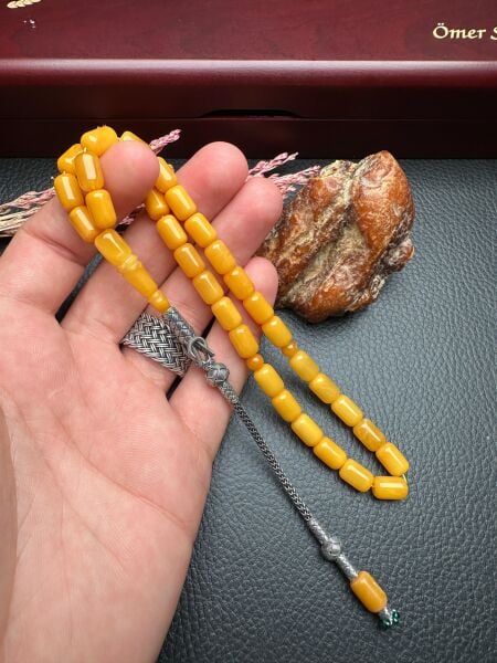 Rus Kaya Damla Kehribar Tesbih