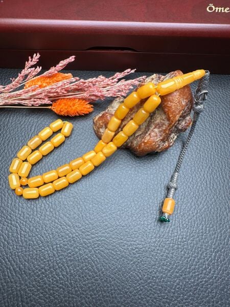 Rus Kaya Damla Kehribar Tesbih